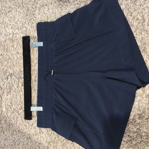 Abercrombie Traveller Cargo Shorts Navy Blue